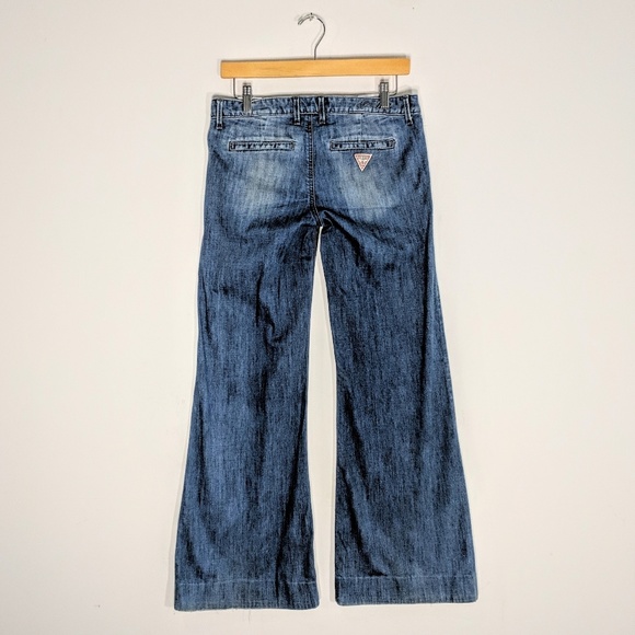 guess wide leg jeans